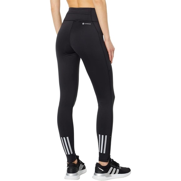 NWT Adidas Dailyrun Long Tight Midrise Regular Length Leggings in Black Size S - Picture 1 of 12